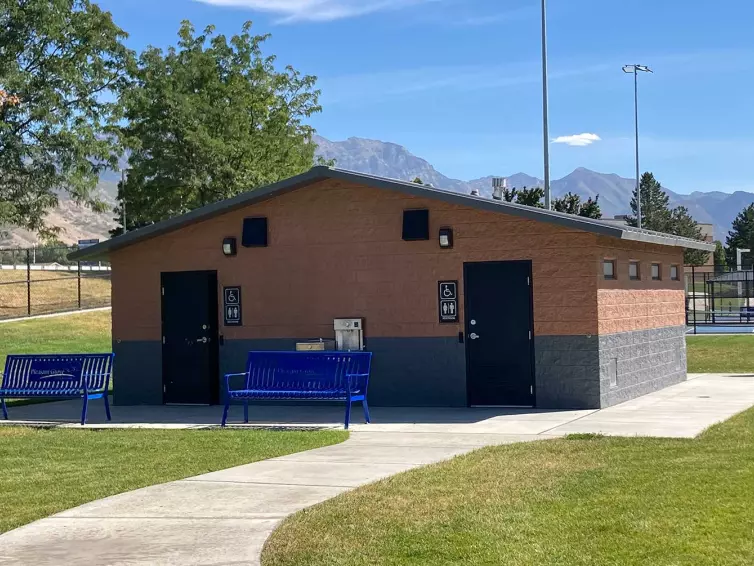 CXT Arapahoe flush restroom.