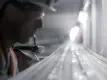 Man working on Crossrail station