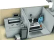 Cell for robotic spray system