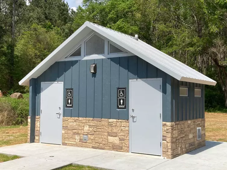 CXT Denali single-user flush restroom.