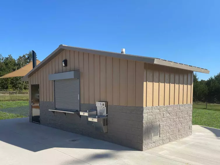 CXT Fontana concession building.