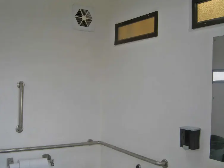 CXT Cortez single-user flush restroom interior.