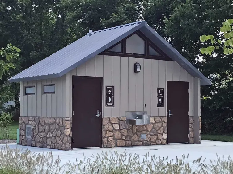 CXT Denali single-user flush restroom.