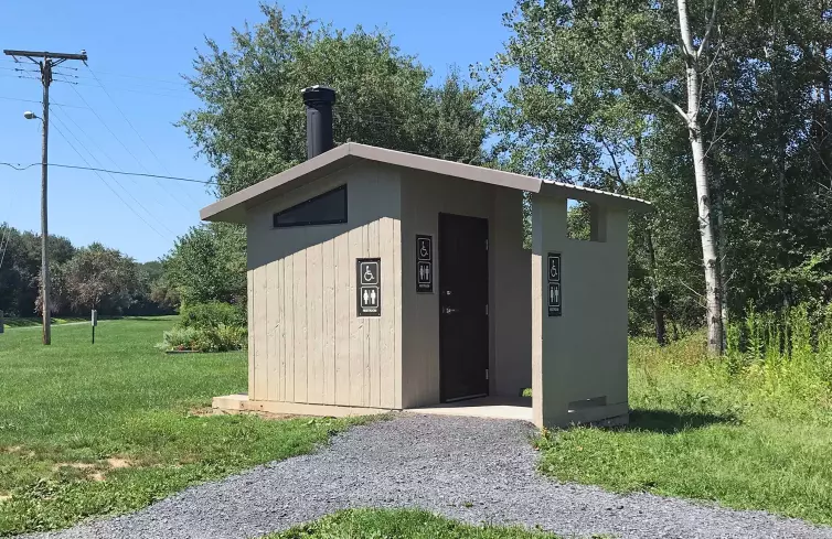 Gunnison, Single Vault Toilet, Waterless Restroom by CXT.