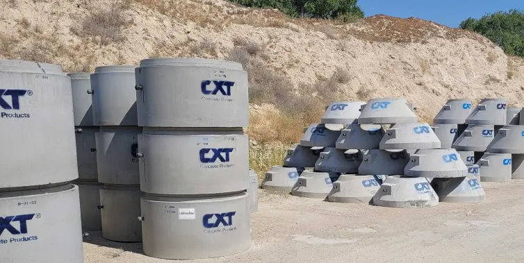 Arquetas de hormigón prefabricado CXT Nampa Idaho.
