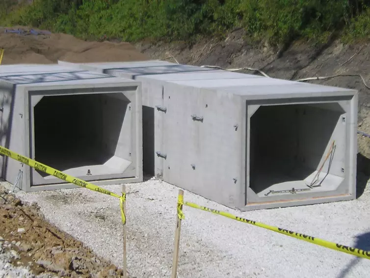 CXT Precast Concrete Box Culverts-West Virginia.