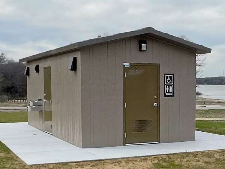 CXT Rainier restroom with shower.