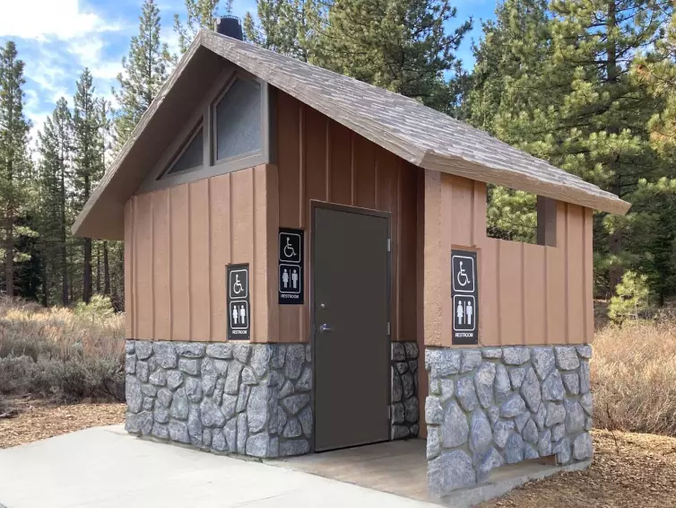 CXT Rocky Mountain single vault restroom.