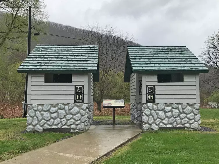 CXT Rocky Mountain single vault restroom.